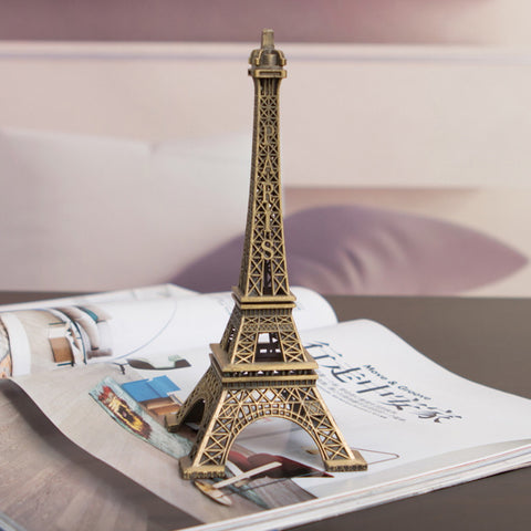 Zinc Alloy Eiffel Tower Model Figurine