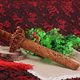 Chinese Style Pattern Sculpture Sword