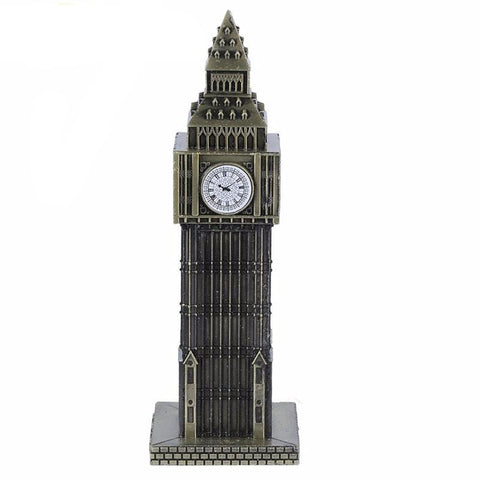 Antique Bronze Statue London Landmark Model