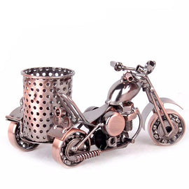 Metal Motorcycle Model Retro Antique Home Decor