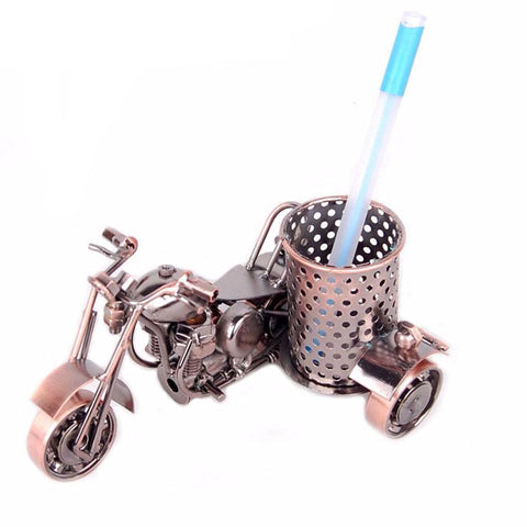 Metal Motorcycle Model Retro Antique Home Decor