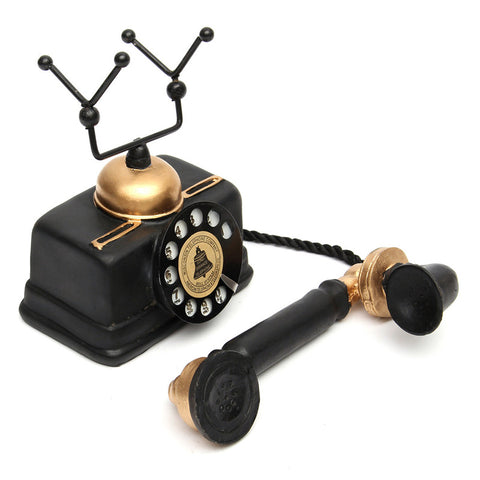 Antique Rotary Telephone For Home Decoration