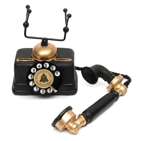 Antique Rotary Telephone For Home Decoration