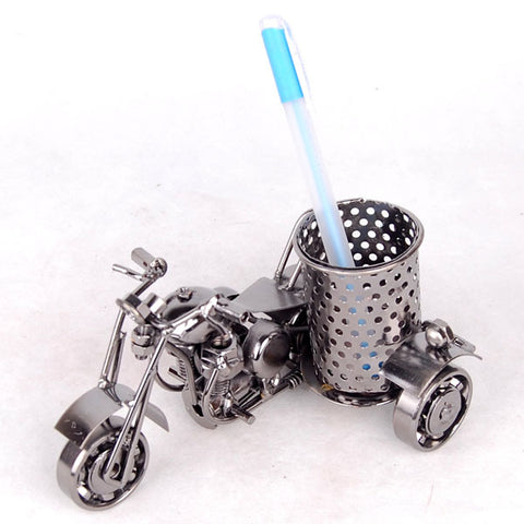 Metal Motorcycle Model Retro Antique Home Decor